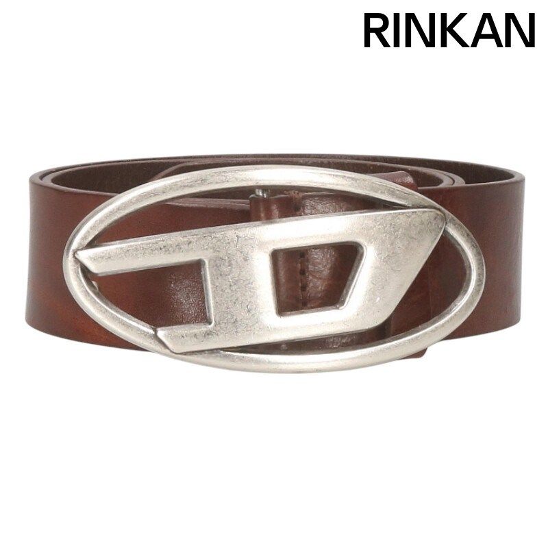 ディーゼル X 08516 オーバルDロゴバックルベルト メンズ 75