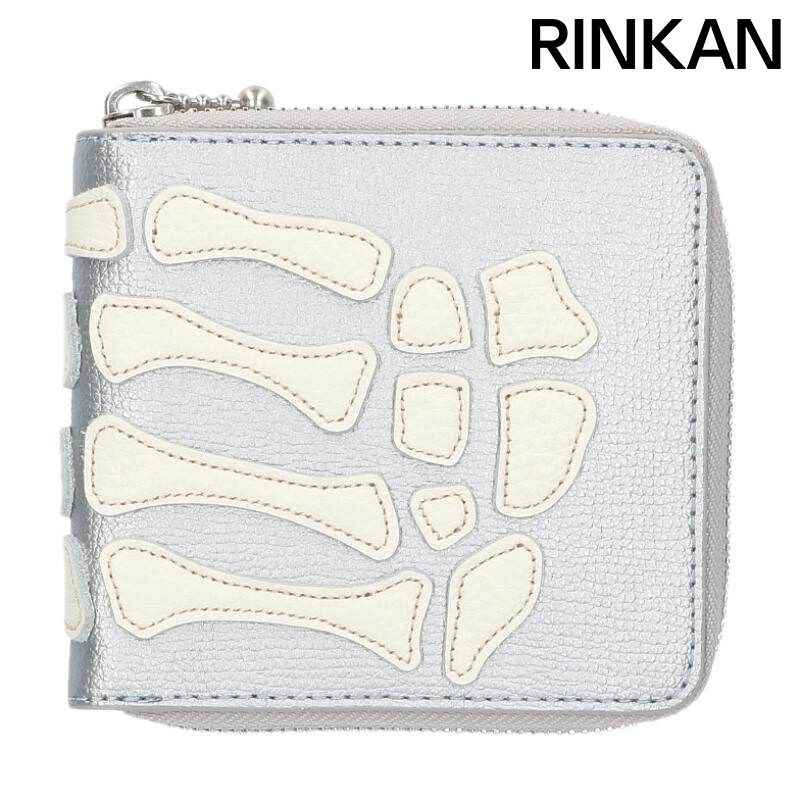 キャピタル THUMBS UP BONE HAND ZIP WALLET ボーンハンドジップ財布 メンズ