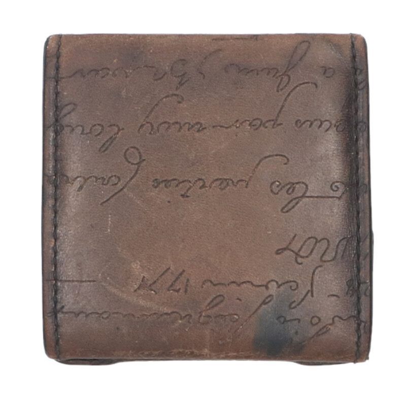 ベルルッティ カリグラフィ レザー ケース 小銭入れ シリアルあり ベルルッティ カリグラフィ レザー ケース 小銭入れ シリアルあり