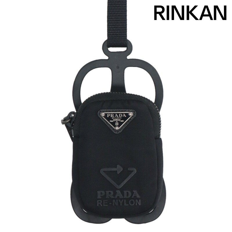 プラダ 1 ZT 001 三角プレートナイロンスマートフォンケース メンズ