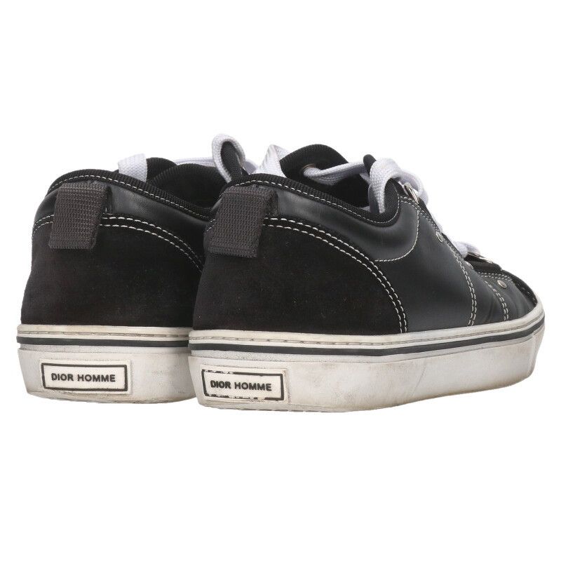 ディオールオム 17HDC スエード切替レザーローカットスニーカー メンズ