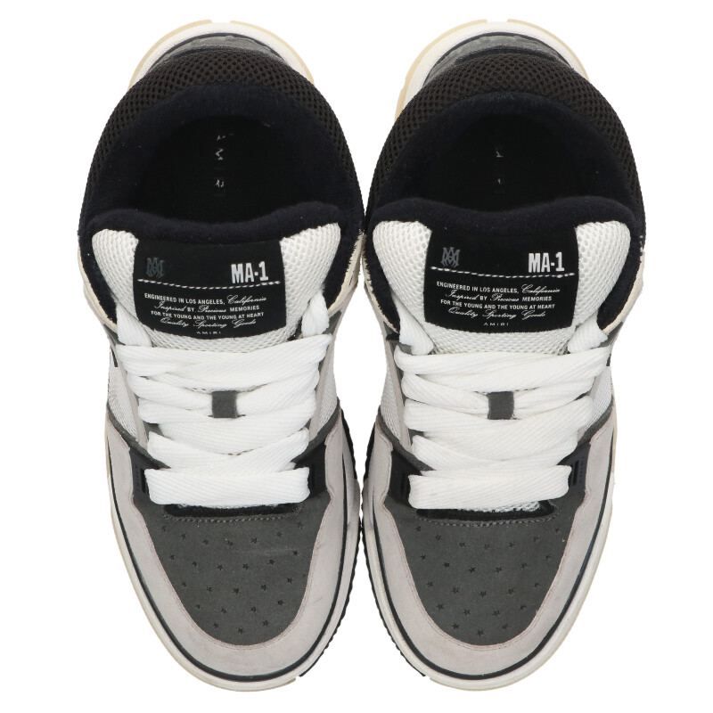 アミリ MA-1 メッシュレザーローカットスニーカー メンズ 42 - メルカリ