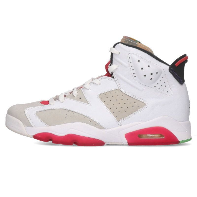 シューズ(男性用) NIKE AIR JORDAN 6 RETRO HARE 楽天市場】NIKE AIR JORDAN 6 RETRO HARE neutral grey/black-white
