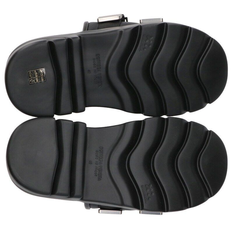 ボッテガヴェネタ FLASH ダブルバックルフラッシュサンダル メンズ 45