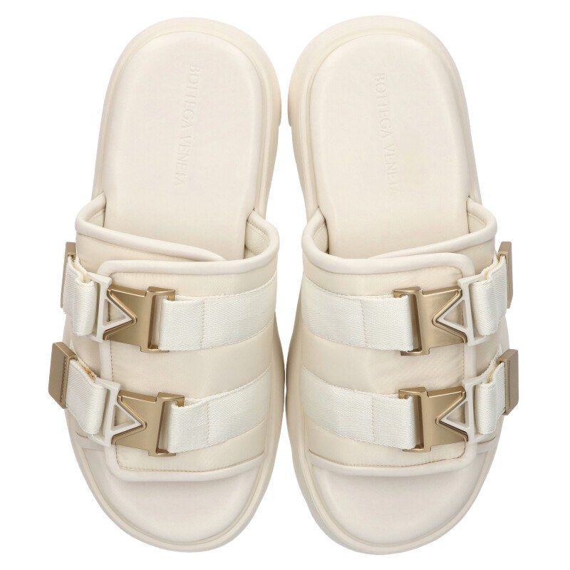 ボッテガヴェネタ FLASH ダブルバックルフラッシュサンダル メンズ 43