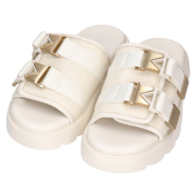 ボッテガヴェネタ FLASH ダブルバックルフラッシュサンダル メンズ 43