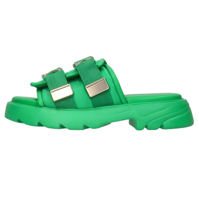 ボッテガヴェネタ FLASH ダブルバックルフラッシュサンダル メンズ 42