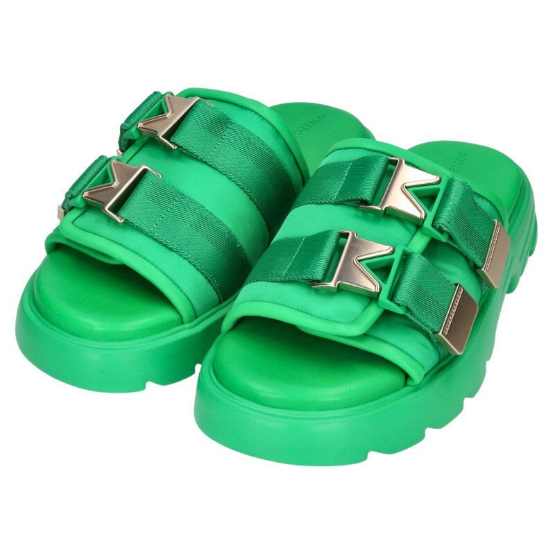 ボッテガヴェネタ FLASH ダブルバックルフラッシュサンダル メンズ 42