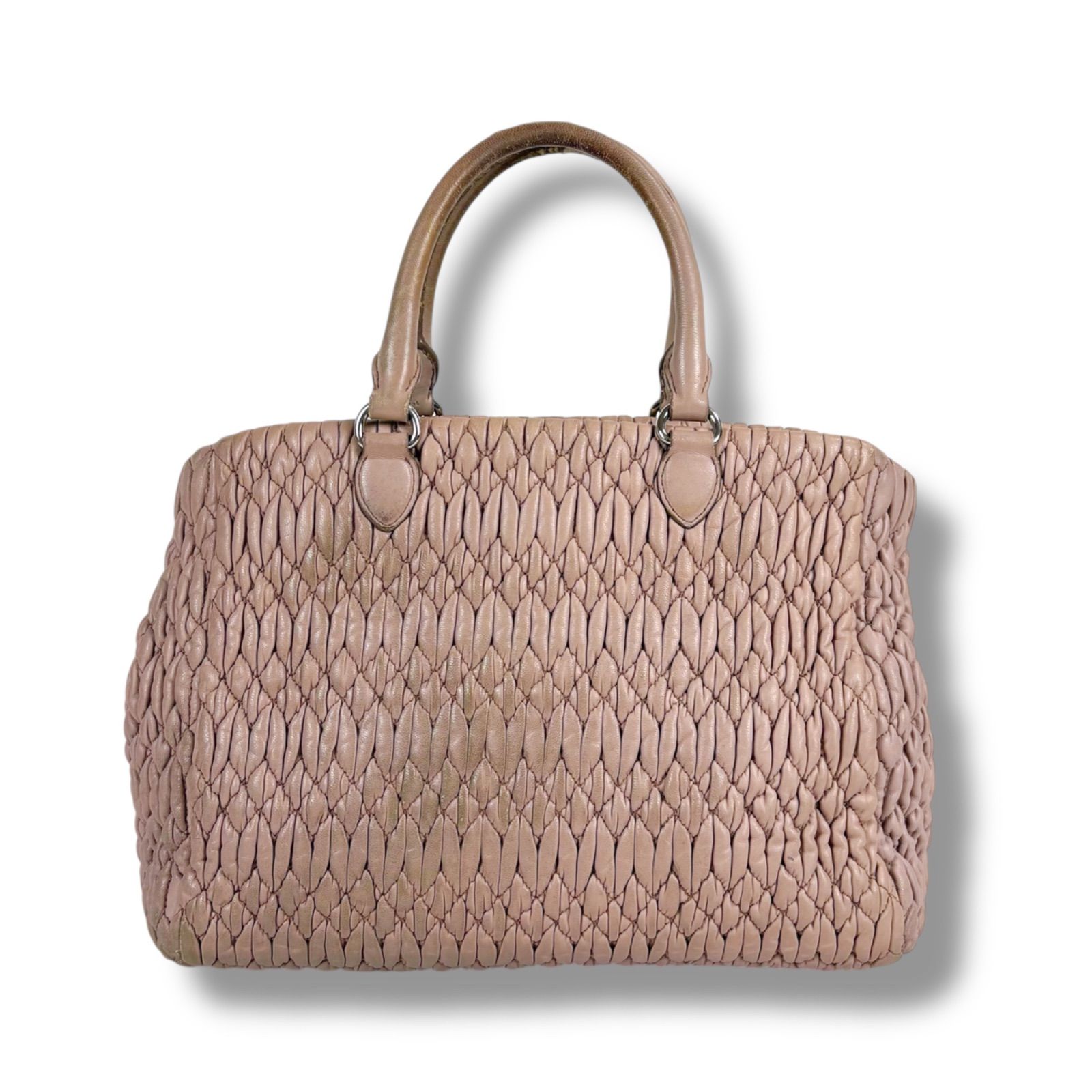 ミュウミュウ MIUMIU ハンドバッグ ミニトートバッグ マテラッセ  