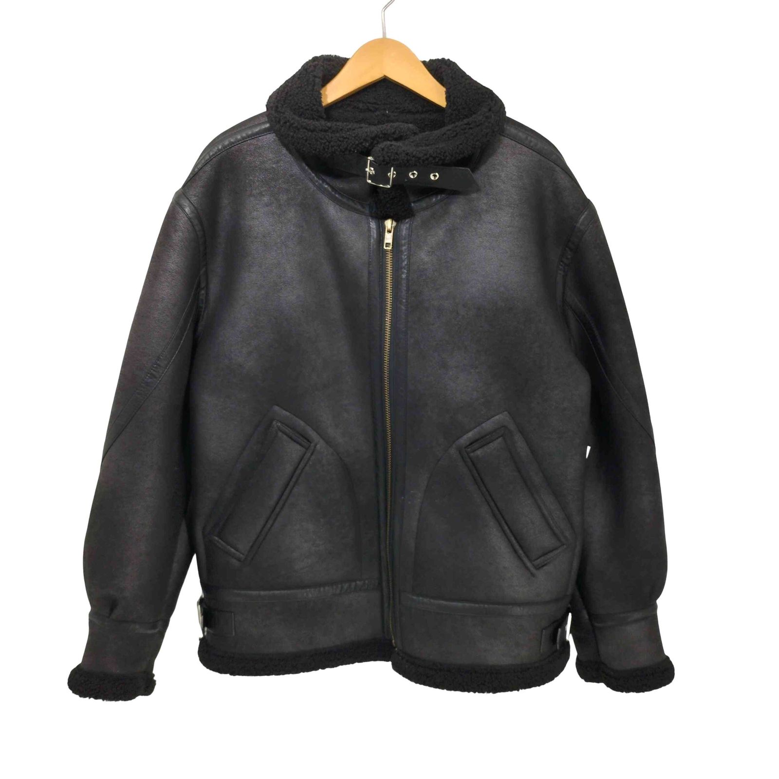 USED古着(ユーズドフルギ) shearling ムートンジャケット メンズ 