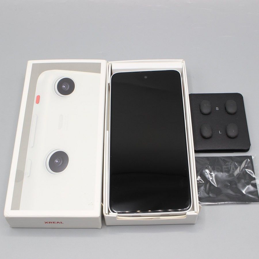 XREAL Beam Pro 6 GB 128 X 4000 パールホワイト ARグラス Androidデバイス エックスリアル 本体