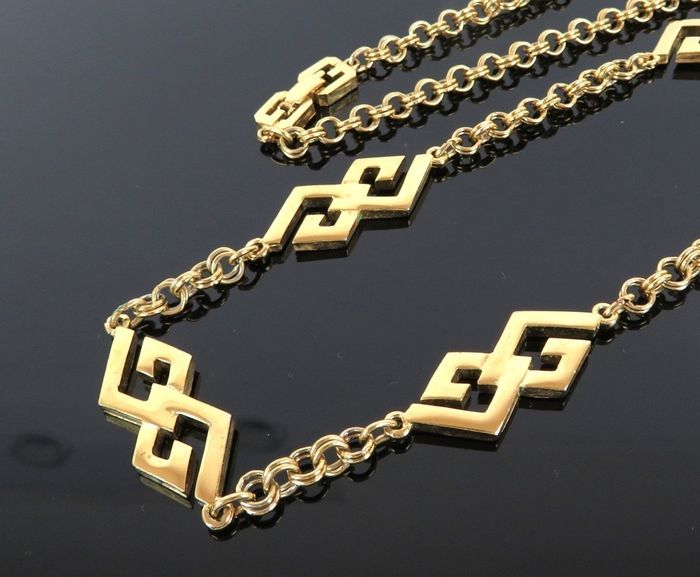 GIVENCHY ジバンシィ Gモチーフ チェーンネックレス ロングネックレス