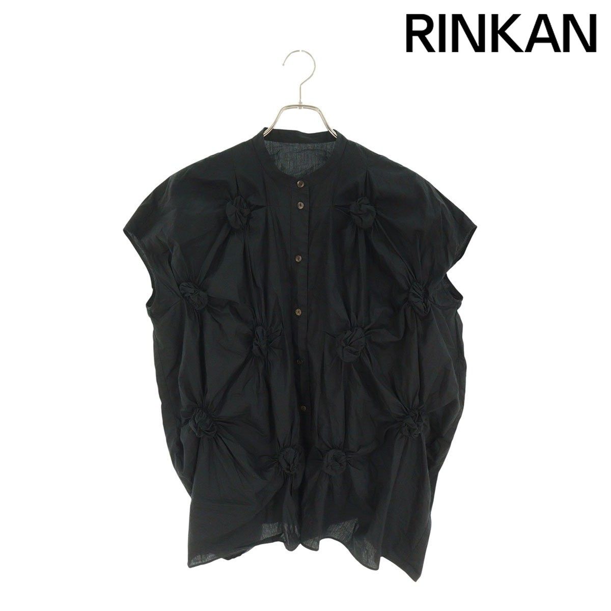 エンフォルド サイズ:38  25SS  300IS230-2371 サークルシリングノースリーブシャツ 中古 BS99 エンフォルド 25SS 300IS230-2371 サークルシリングノースリーブシャツ