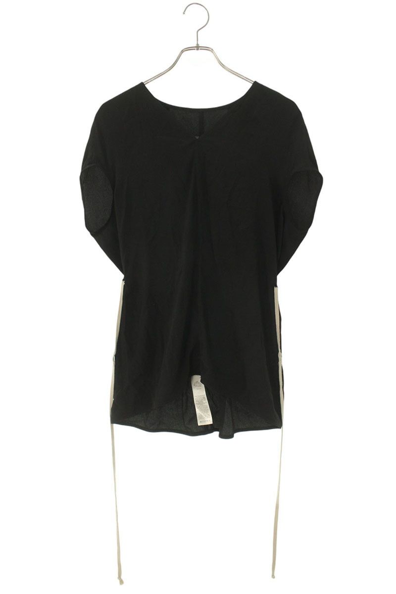 リックオウエンス 20 AW CC ドローコードノースリーブシルクチュニック レディース 34