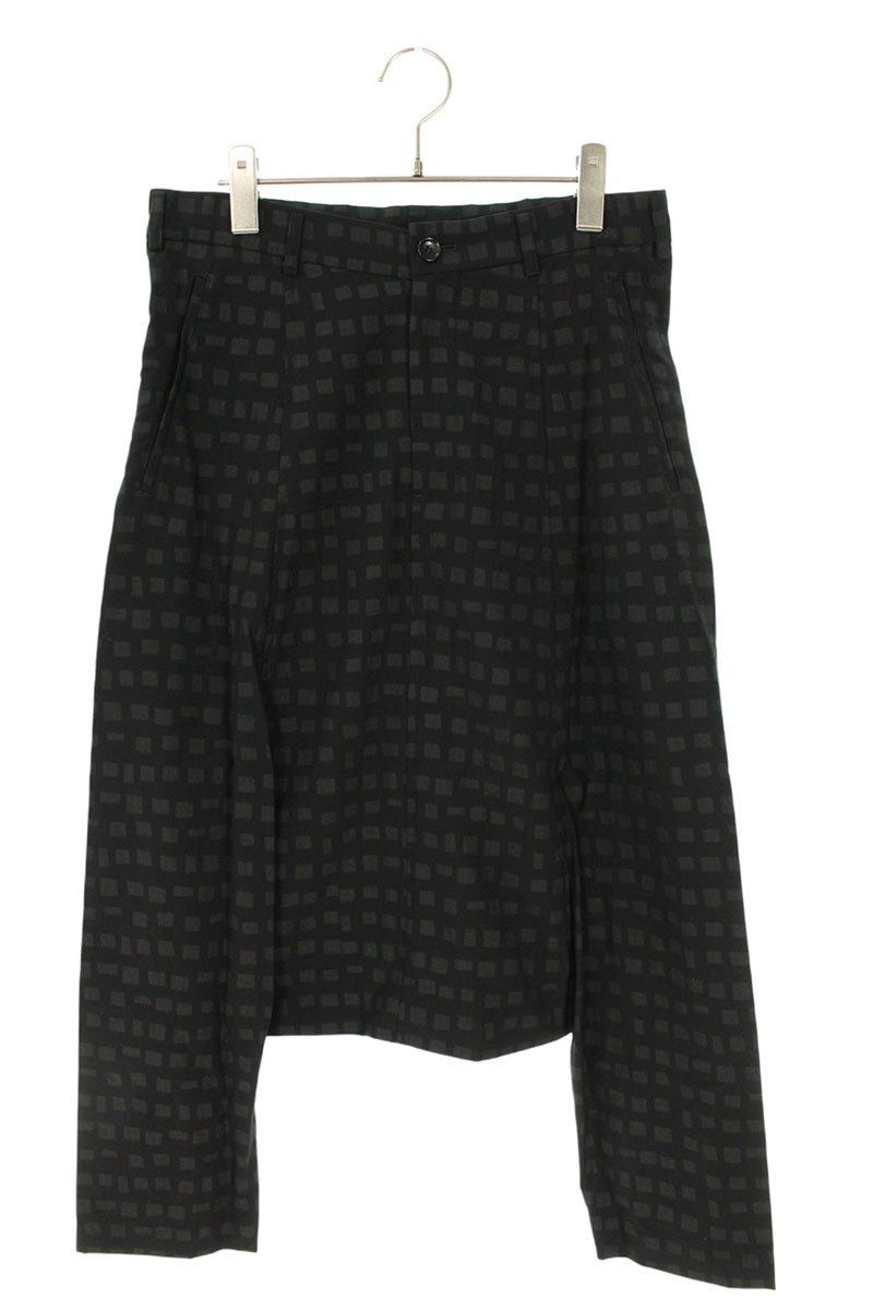 コムデギャルソンコムデギャルソン 10 AW RF P 022 AD 2010格子柄サルエルロングパンツ レディース XS