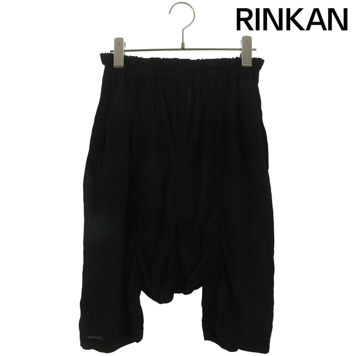 コムデギャルソンコムデギャルソン 10 SS RE P 021 AD 2009レーヨンギャザーサルエルショートパンツ レディース XS