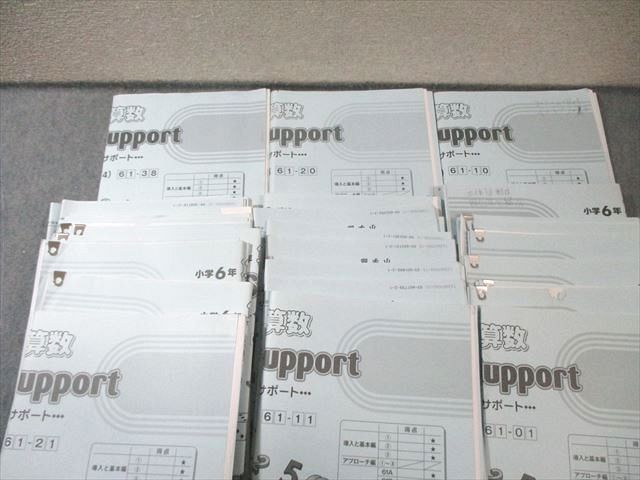 SAPIX 小6 サピックス デイリーサポート 算数 【計36回分】 通年セット