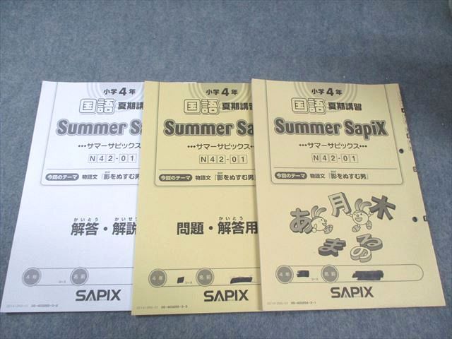 SAPIX 小4 サピックス デイリーA/B/サマー 算数 【計84回分】 通年