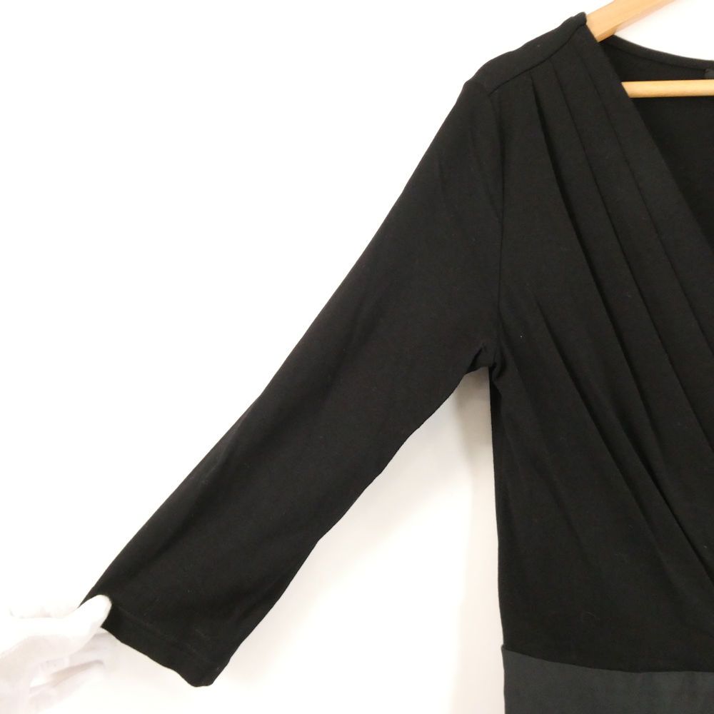 美品 DKNY ダナキャランニューヨーク ワンピース 2 レーヨン 他 五分袖