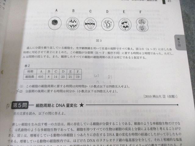 本 鉄緑会 入試生物基礎問題集 2024 023S0D