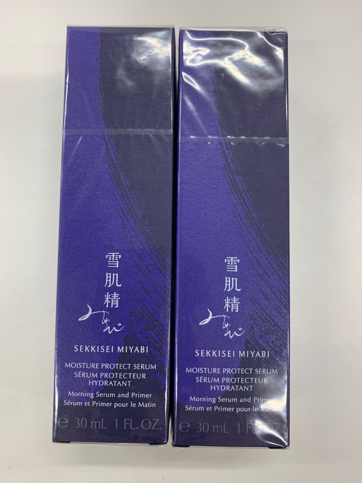 D2753 雪肌精 みやび モイスチュアプロテクトセラム ＜美容液・化粧下地＞ 30ml 計2点セット