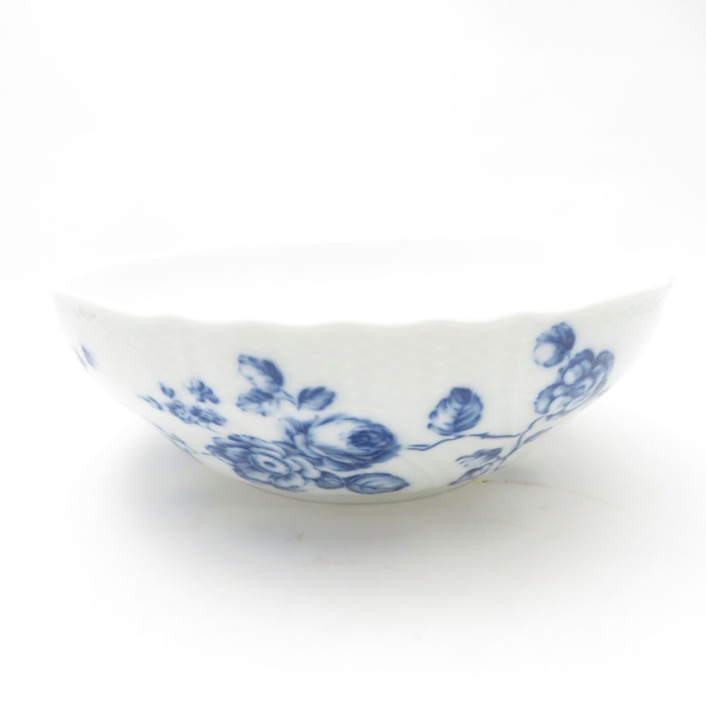 美品 Richard Ginori リチャードジノリ ローズブルー サラダボウル