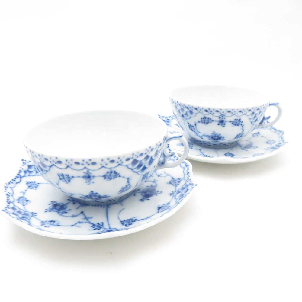 未使用 ROYAL COPENHAGEN ロイヤルコペンハーゲン ブルーフルーテッド