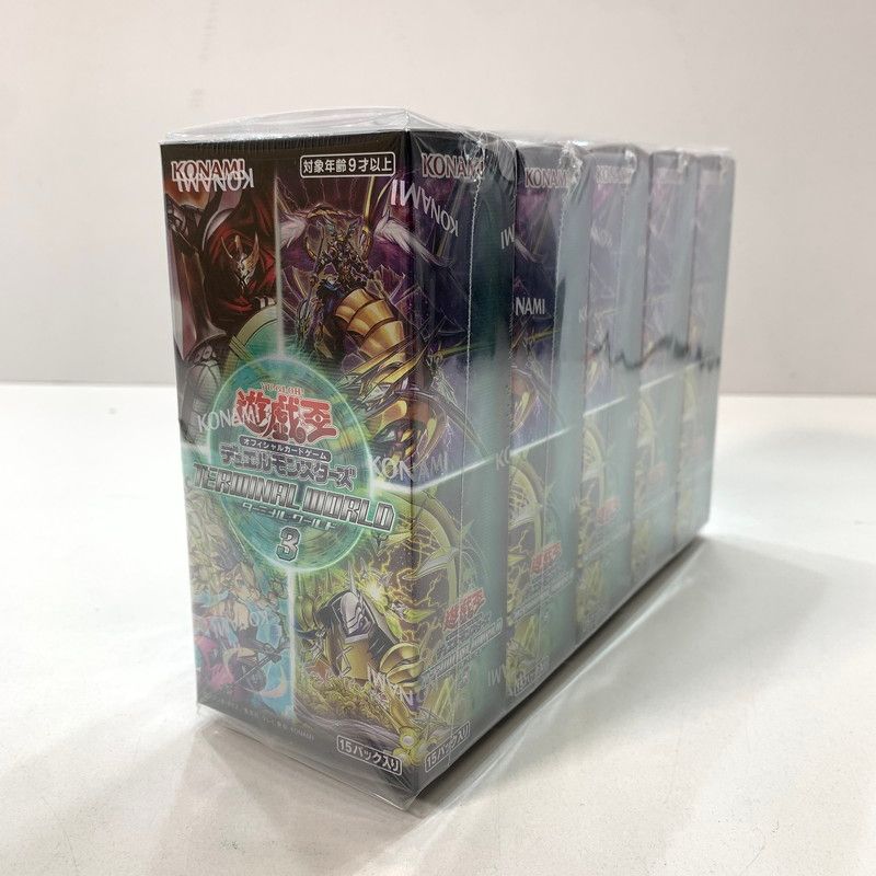遊戯王 デュエルモンスターズ TERMINAL WORLD未開封　1カートン 遊戯王 デュエルモンスターズ TERMINAL WORLD未開封 1カートン 遊戯王