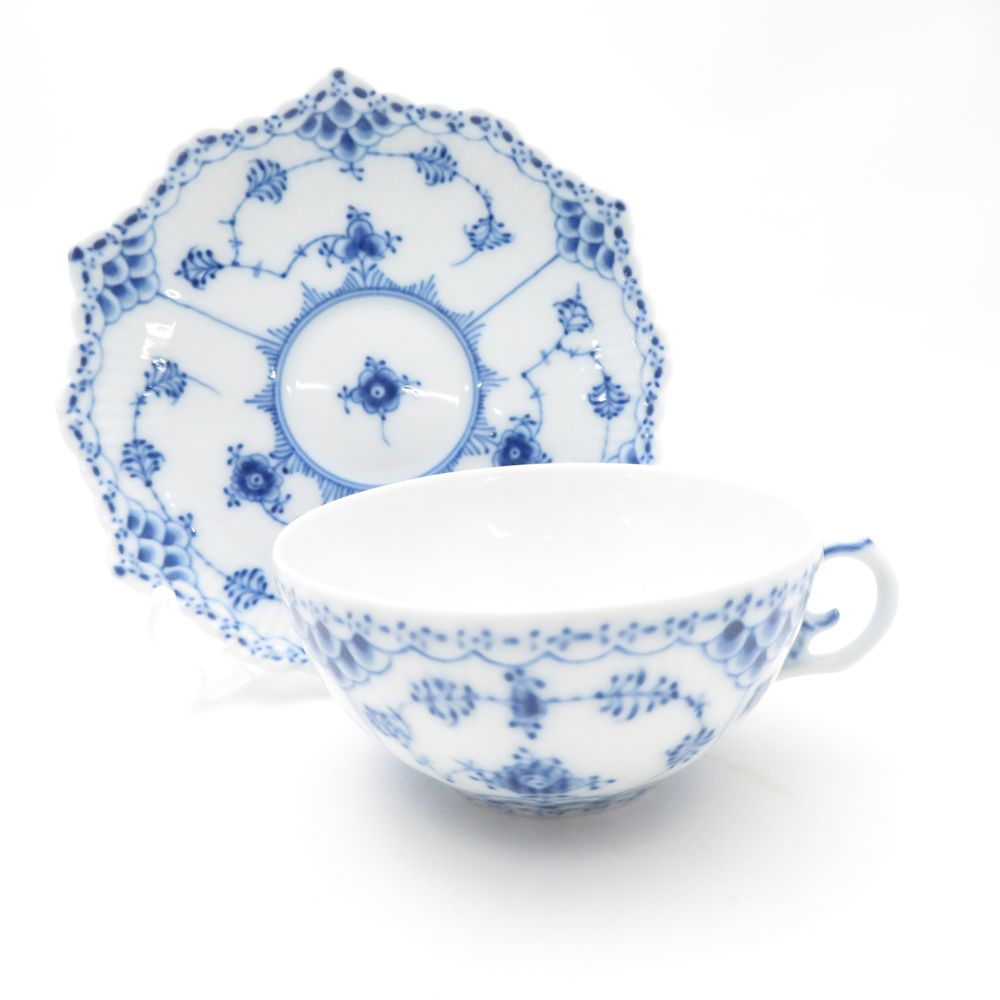 未使用 ROYAL COPENHAGEN ロイヤルコペンハーゲン ブルーフルーテッド
