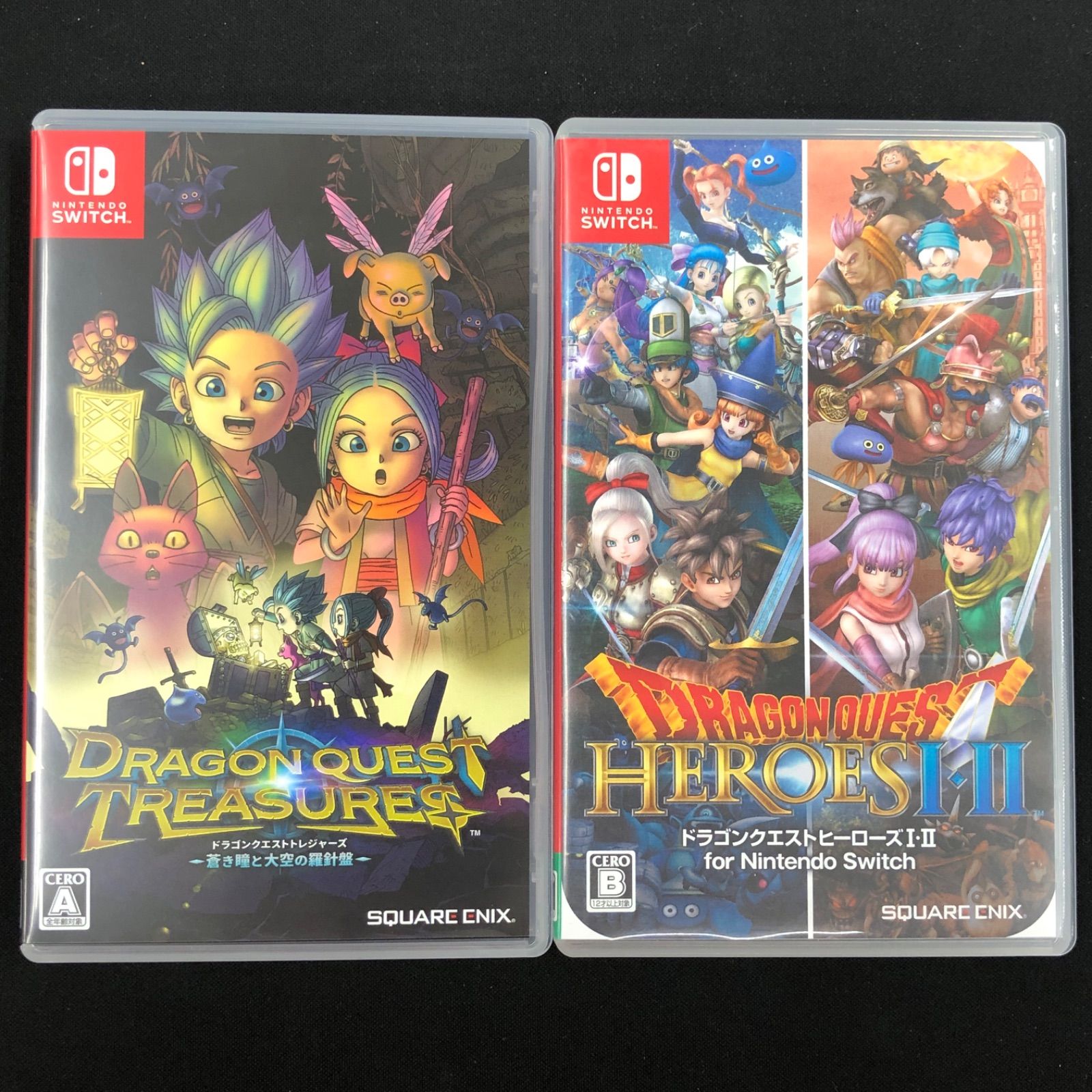 中古 Switch ドラクエヒーローズ ドラクエトレジャーズ セット - メルカリ