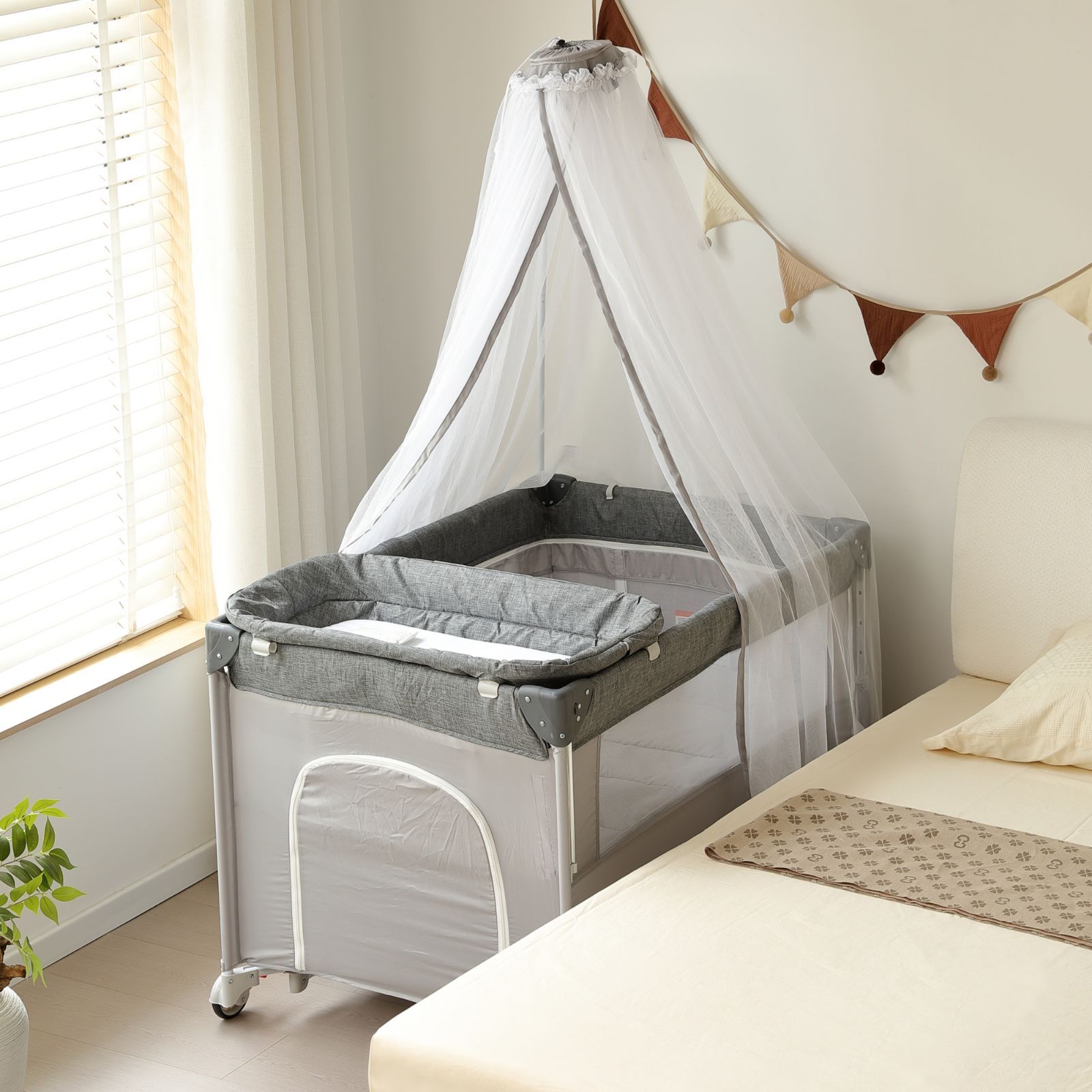 おむつ替えテーブル付 お昼寝