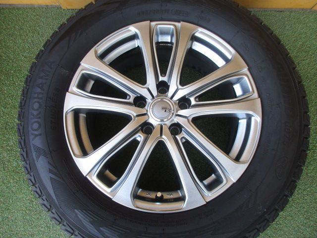  み シビラ L 5 225 65 R 17 スタッドレスタイヤ４本SET ハリアー RAV 4 エクストレイル CX デリカD 17インチ タイヤ ホイールセット