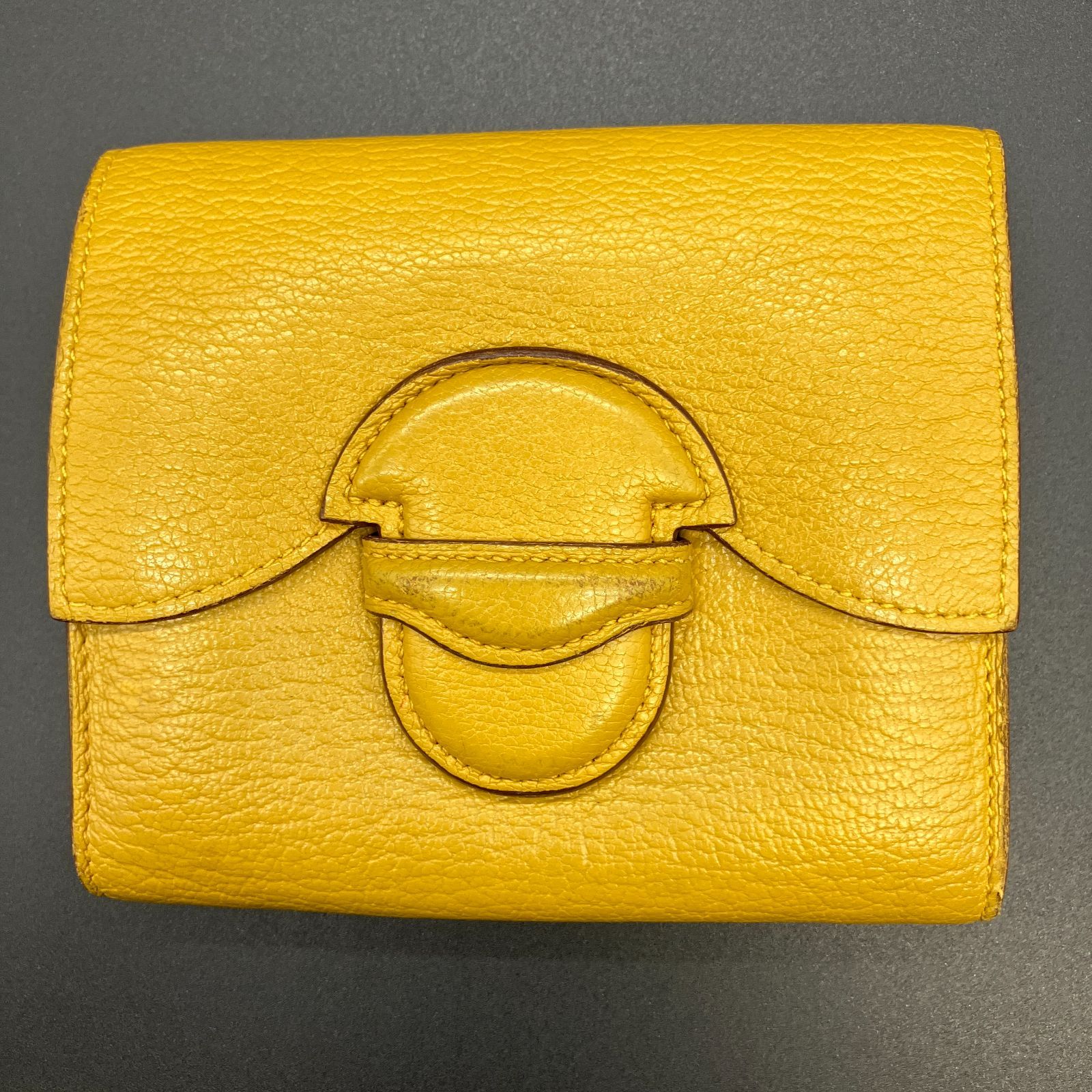 HERMES エルメス ポートフォリオ シェーブル 二つ折り財布 923-3 
