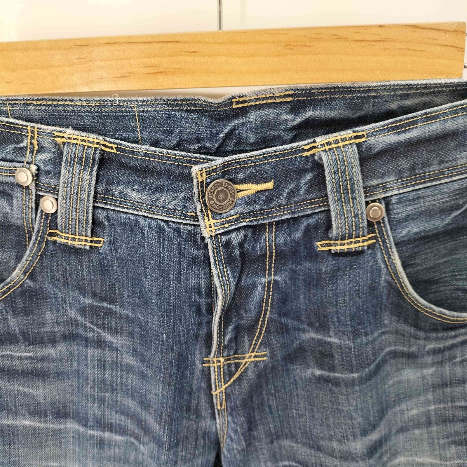 リーバイス Levis Y2K ENGINEERED JEANS 立体裁断 3Dデニム スリム