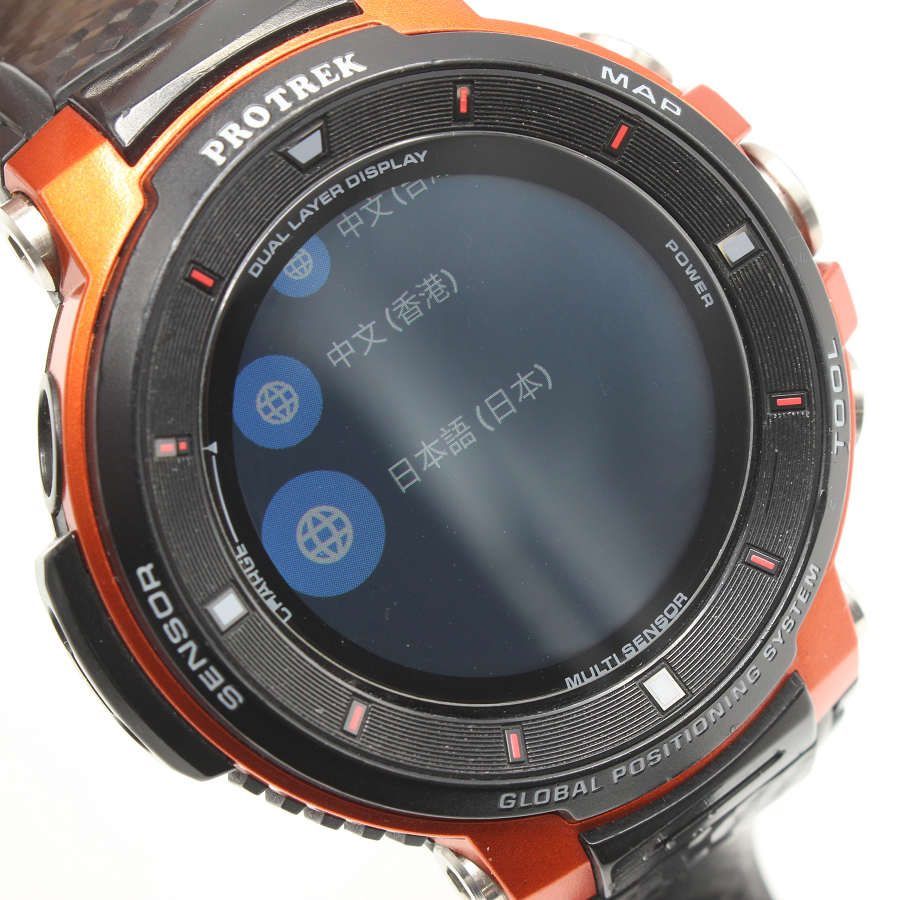 CASIO PRO TREK Smart WSD-F30-RG オレンジ スマートウォッチ 腕時計