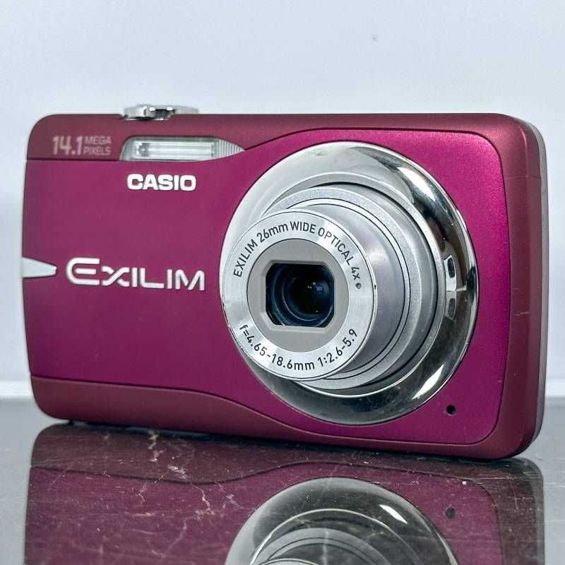 CASIO EXILIM EX-Z550 レッド 1410万画素 光学4倍ズーム 手ブレ補正 HD