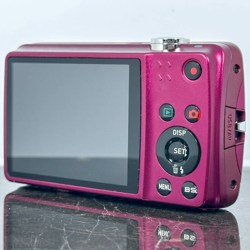 CASIO EXILIM EX-Z550 レッド 1410万画素 光学4倍ズーム 手ブレ補正 HD