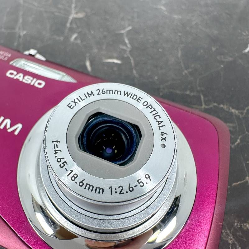 カメラ CASIO EXILIM ZOOM EX-Z550 レッド