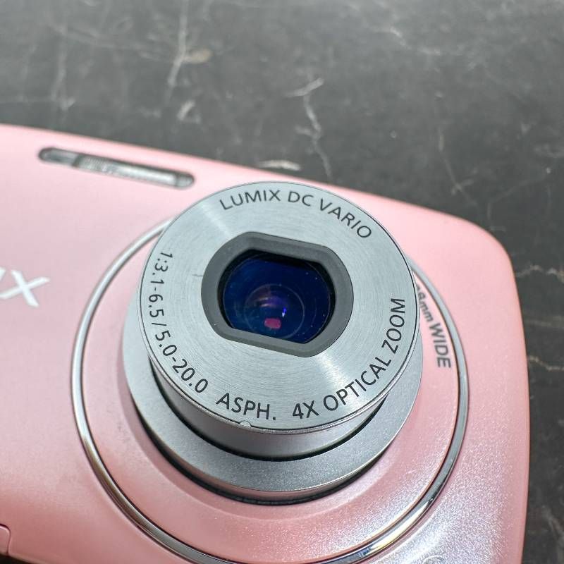 Panasonic LUMIX DMC-S1 ピンク 1210万画素 光学4倍ズーム 手ブレ補正