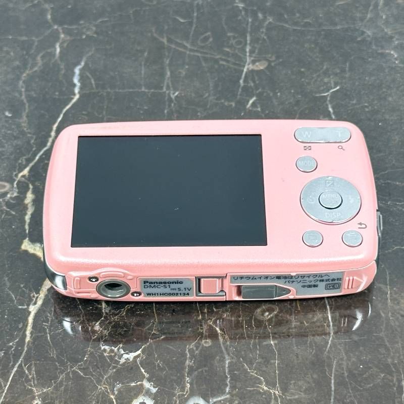 Panasonic LUMIX DMC-S1 ピンク 1210万画素 光学4倍ズーム 手ブレ補正
