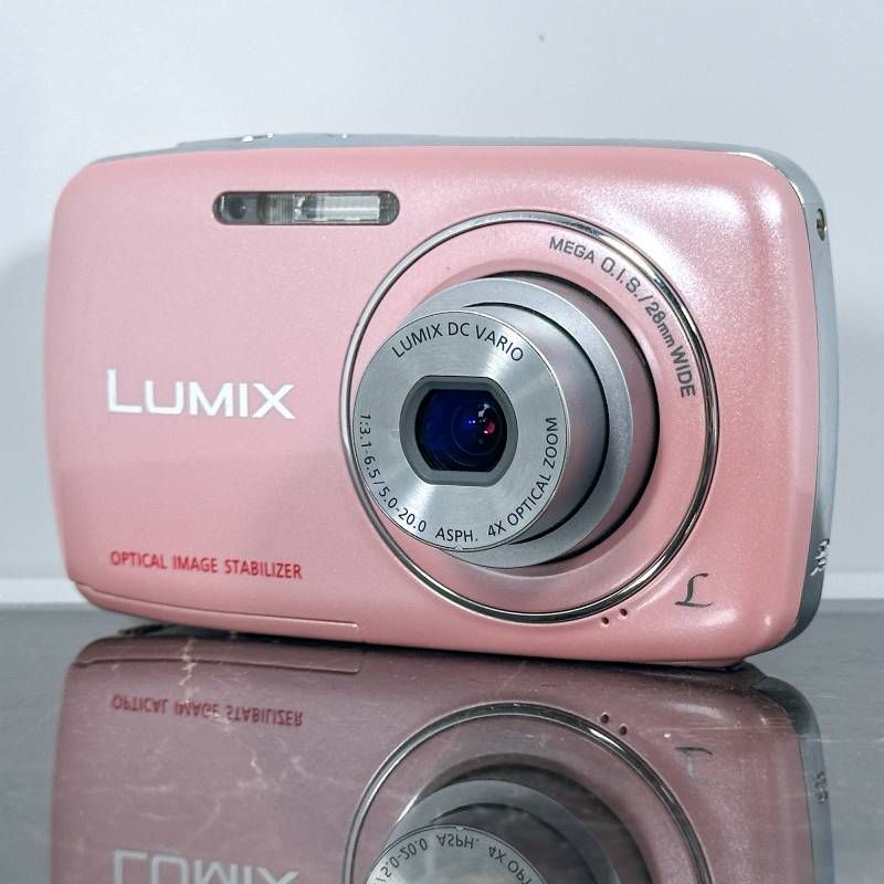 Panasonic LUMIX DMC-S1 ピンク 1210万画素 光学4倍ズーム 手ブレ補正