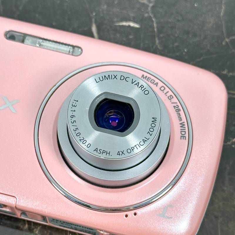 Panasonic LUMIX DMC-S1 ピンク 1210万画素 光学4倍ズーム 手ブレ補正