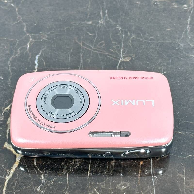 Panasonic LUMIX DMC-S1 ピンク 1210万画素 光学4倍ズーム 手ブレ補正