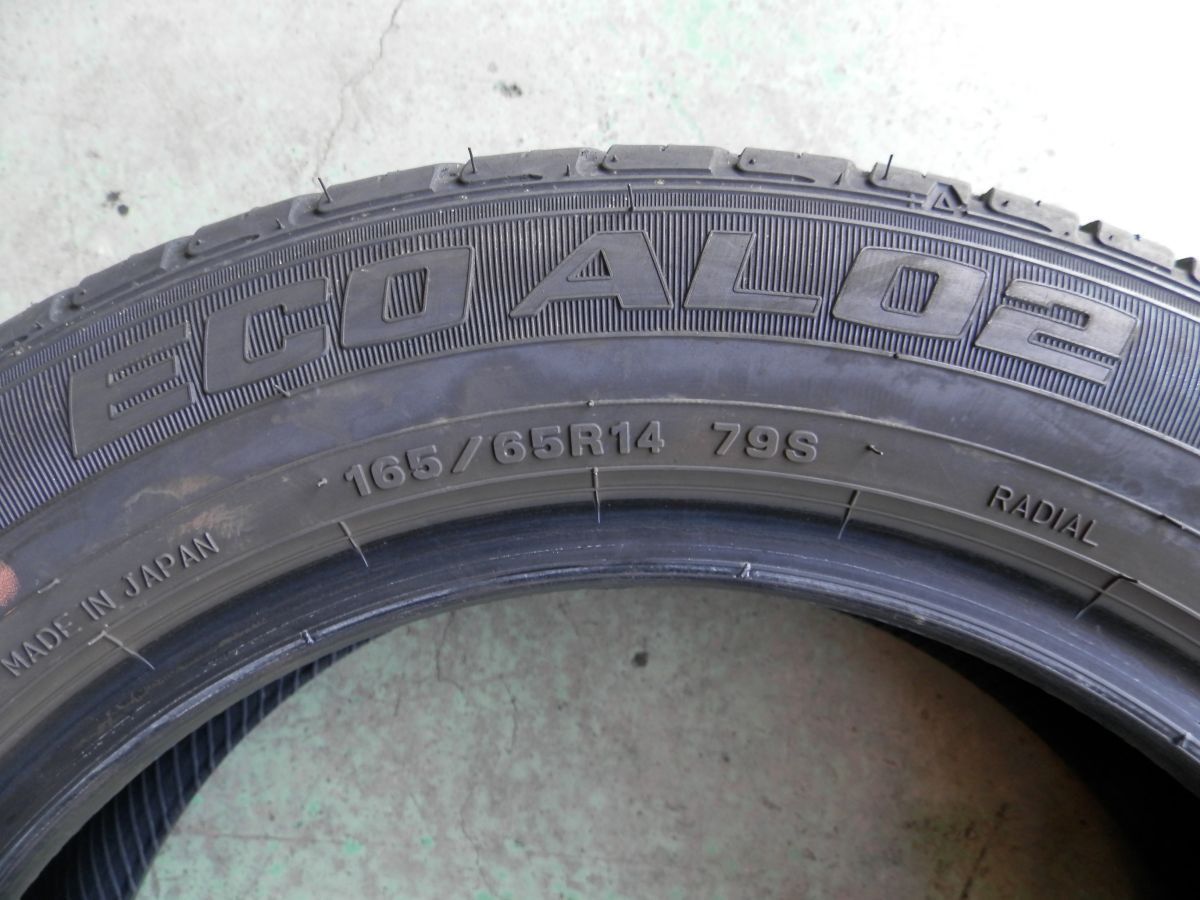 165/65R14 ジェームス ALLAGE ECO AL02 ラジアルタイヤ 4本SET 2022年