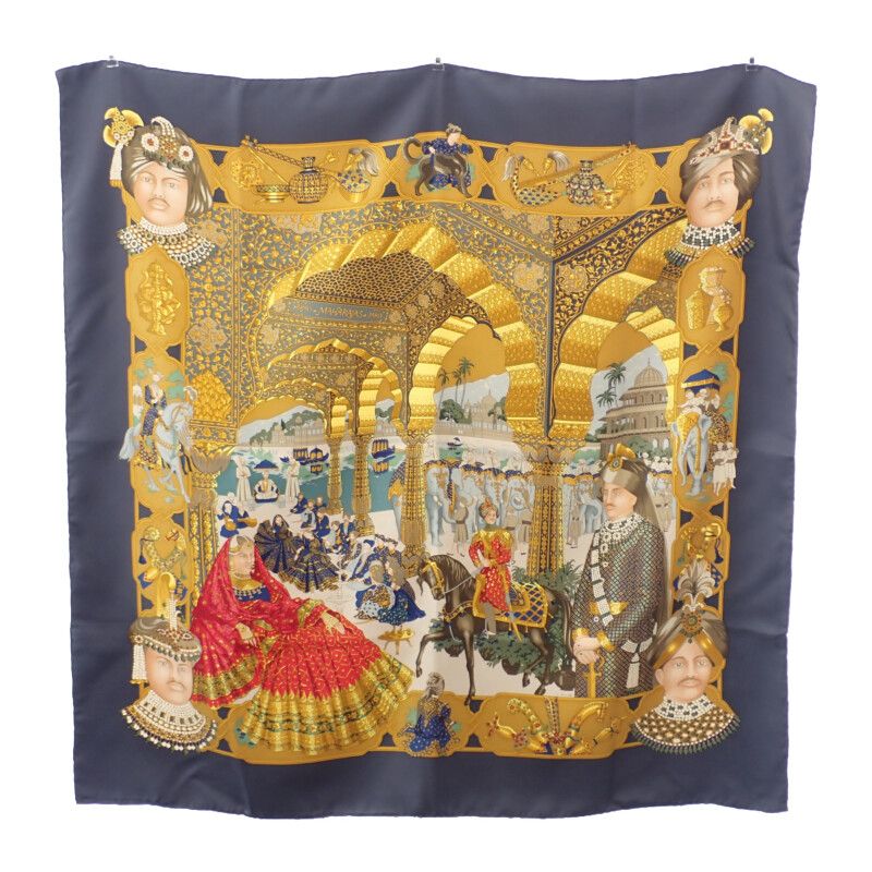 エルメス HERMES カレ90 SPLENDEUR DES MAHARAJAS マハラジャの華麗