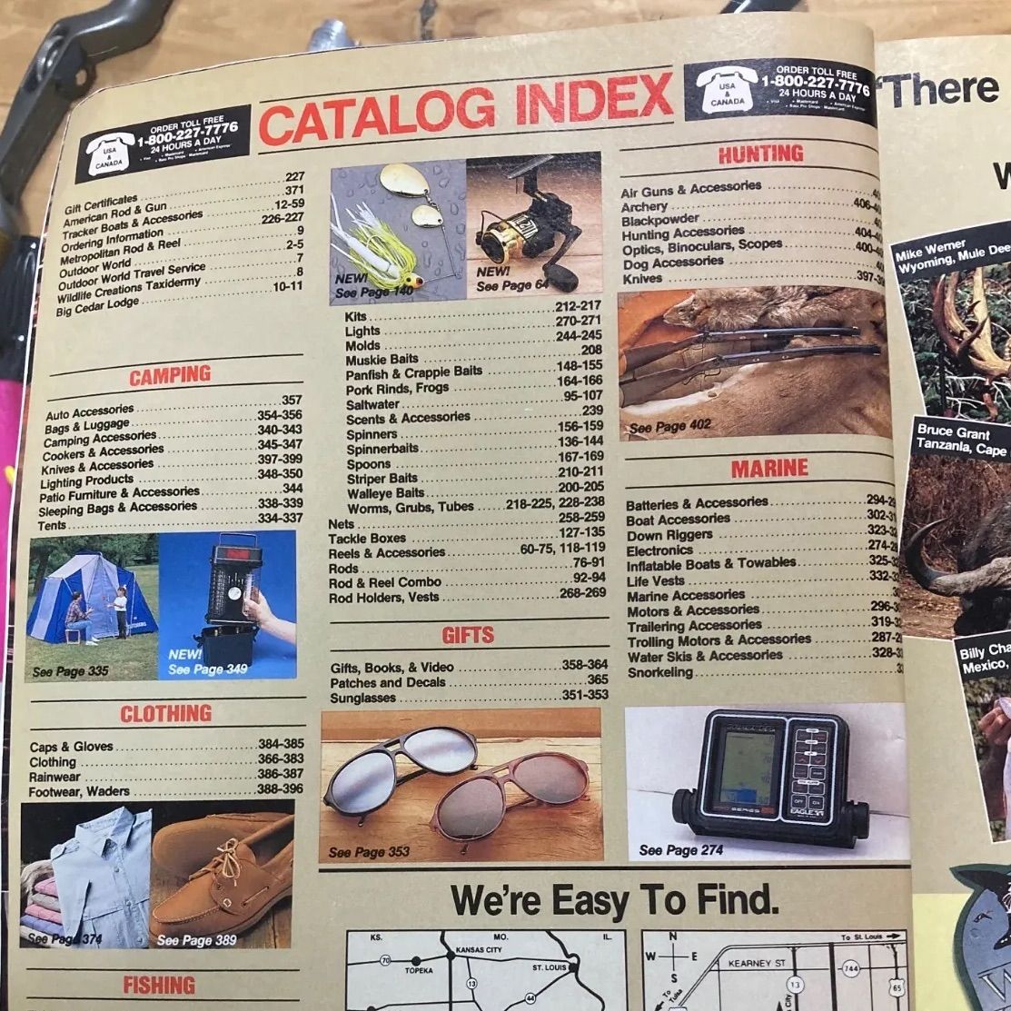 フィッシング バスプロショップカタログ1990年