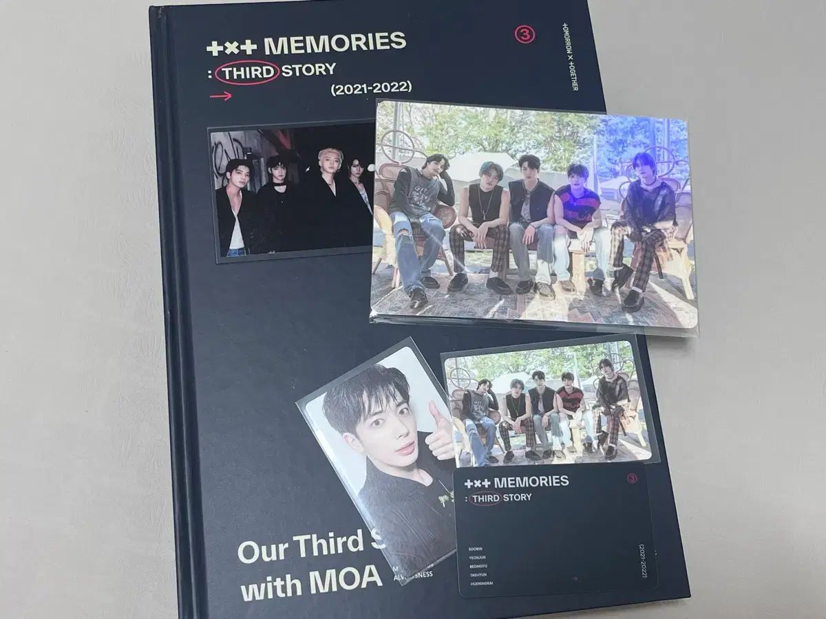 TXT メモリーズ3 memories 3 フルセット 特典付き - メルカリ