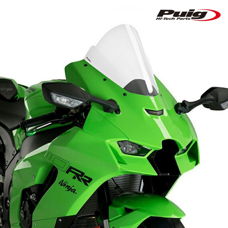 Puig 20541W RACING-SCREEN [CLEAR] Kawasaki ZX-10R (21-25) ZX-10RR