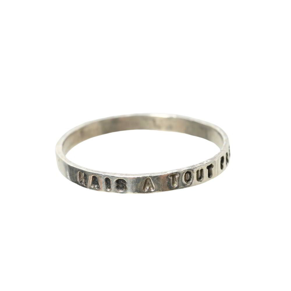 SERGE THORAVAL 接吻 7連リング - メルカリ