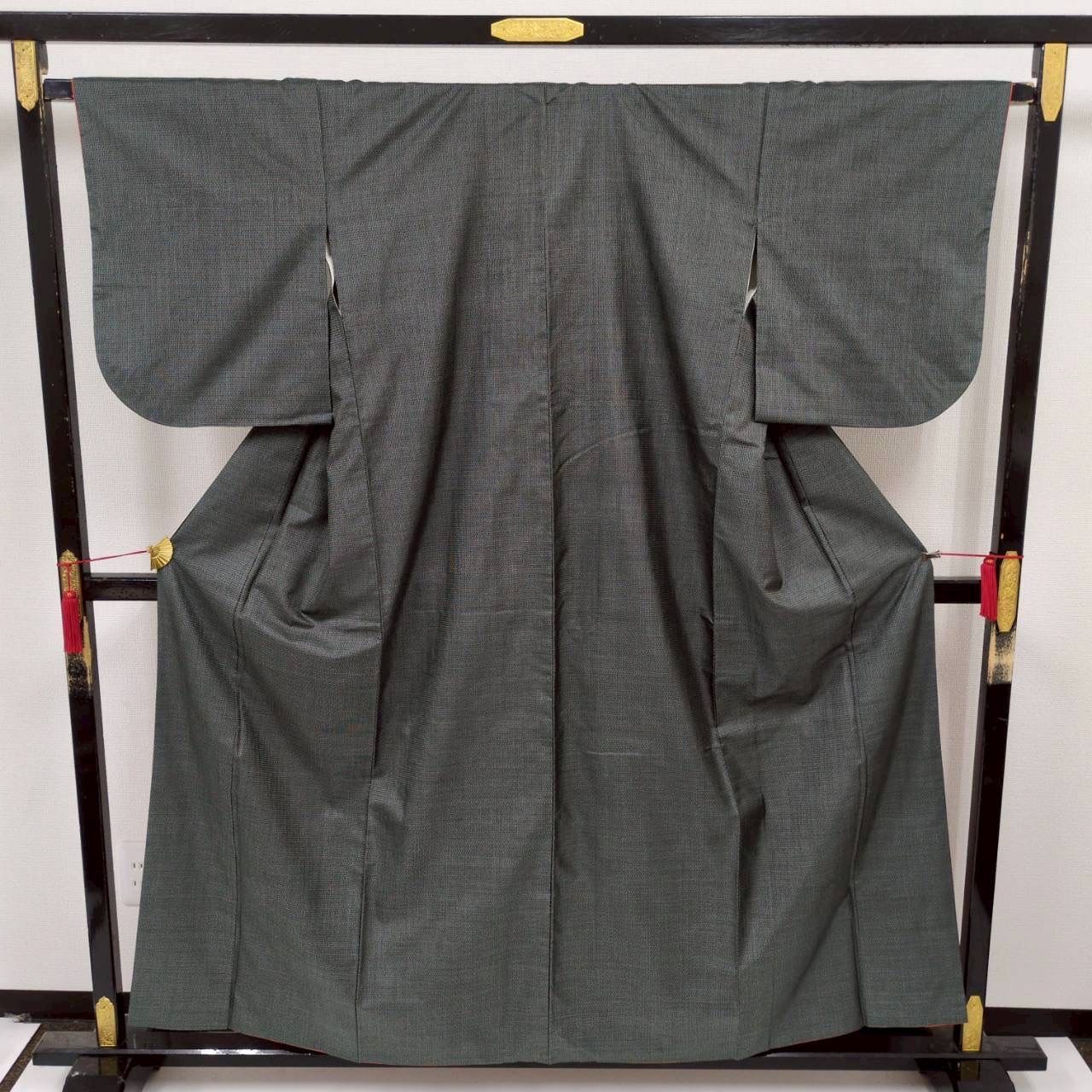 本場大島紬 亀甲 正絹 泥染め 袷 着物 MK-1729 - メルカリ